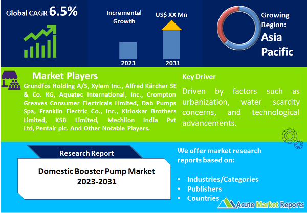 Domestic Booster Pump Market